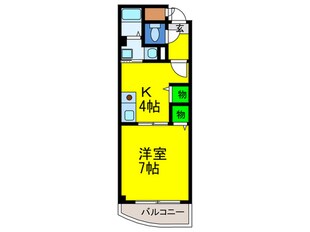 ブレスコート新金岡Ⅱの物件間取画像